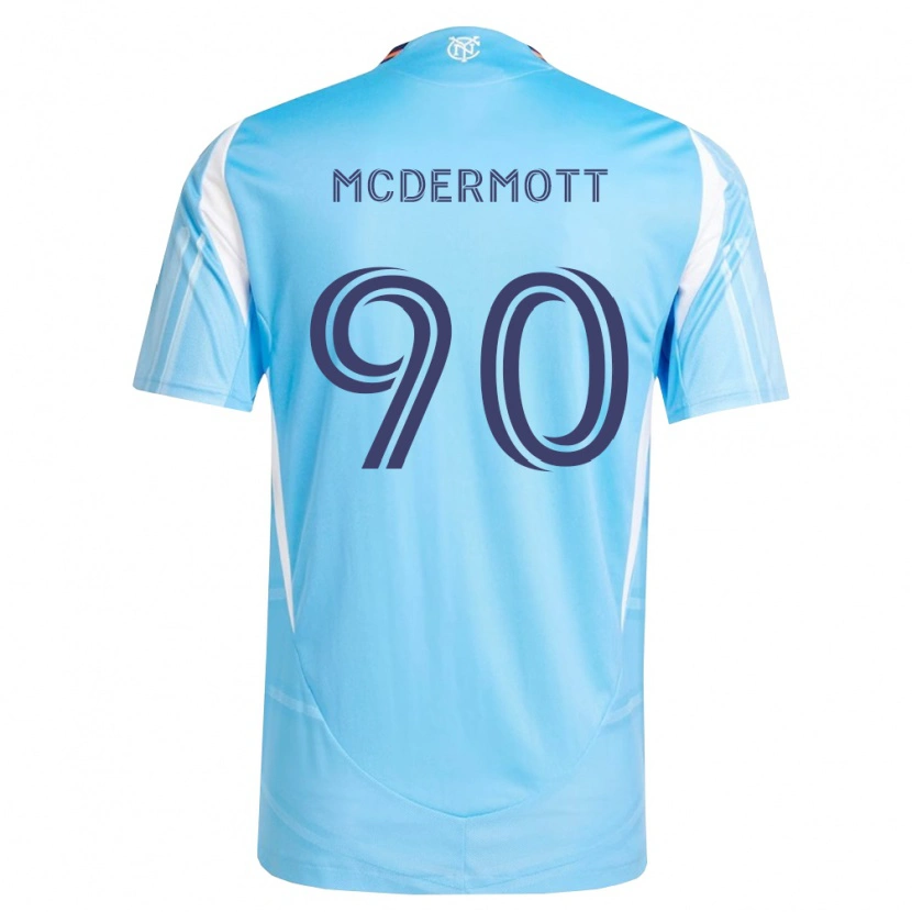Danxen Niño Camiseta Dylan Mcdermott #90 Azul Cielo Blanco 1ª Equipación 2026/27 La Camisa México