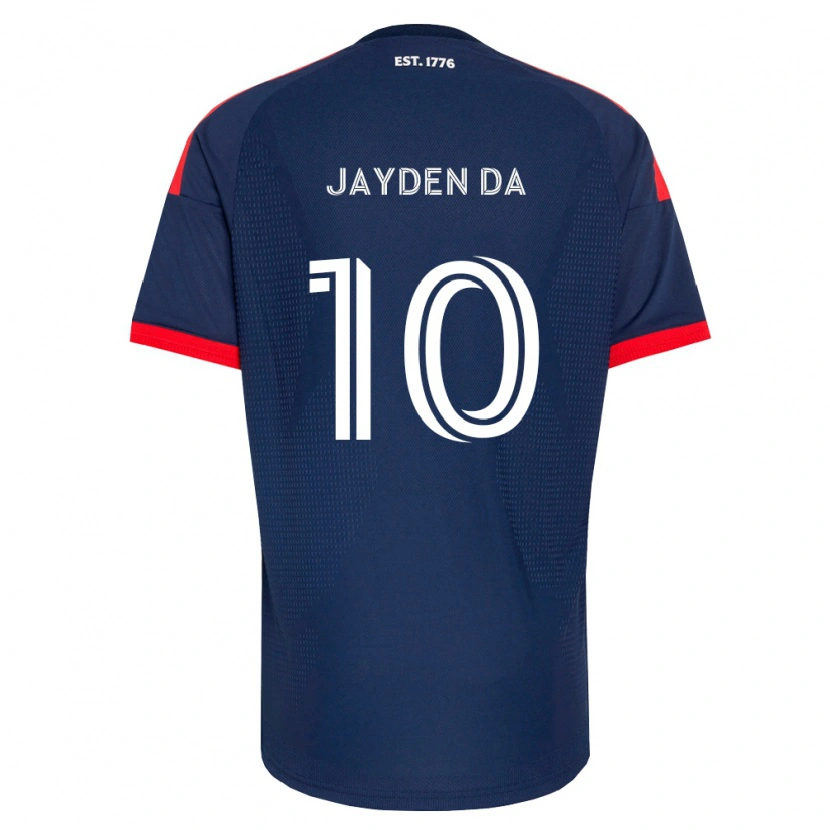 Danxen Niño Camiseta Jayden Da #10 Azul Real Rojo Blanco 1ª Equipación 2026/27 La Camisa México