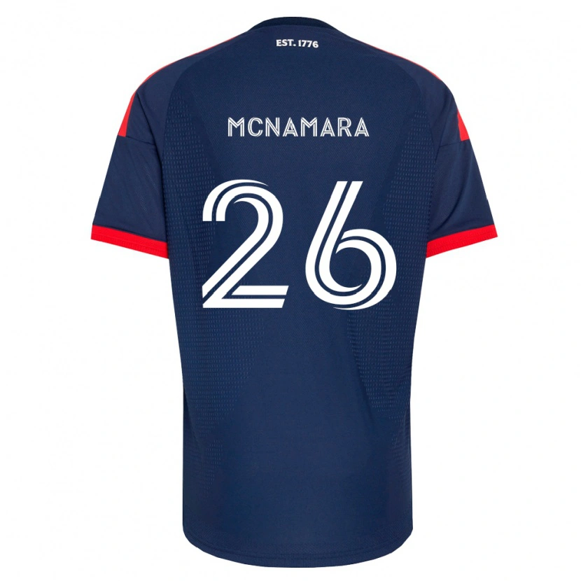Danxen Niño Camiseta Tommy Mcnamara #26 Azul Real Rojo Blanco 1ª Equipación 2026/27 La Camisa México