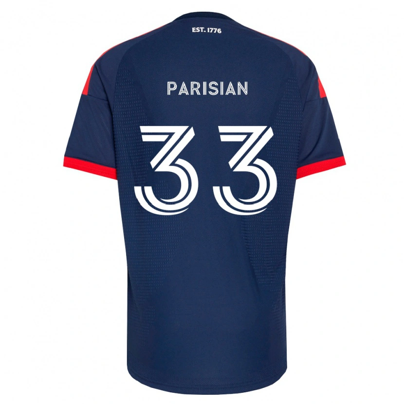 Danxen Niño Camiseta Donovan Parisian #33 Azul Real Rojo Blanco 1ª Equipación 2026/27 La Camisa México