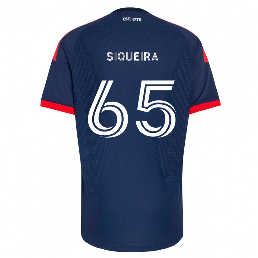 Danxen Niño Camiseta Judah Siqueira #65 Azul Real Rojo Blanco 1ª Equipación 2026/27 La Camisa México