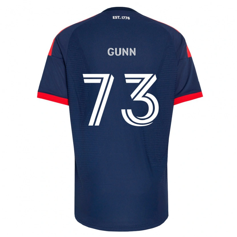 Danxen Niño Camiseta Jd Gunn #73 Azul Real Rojo Blanco 1ª Equipación 2026/27 La Camisa México