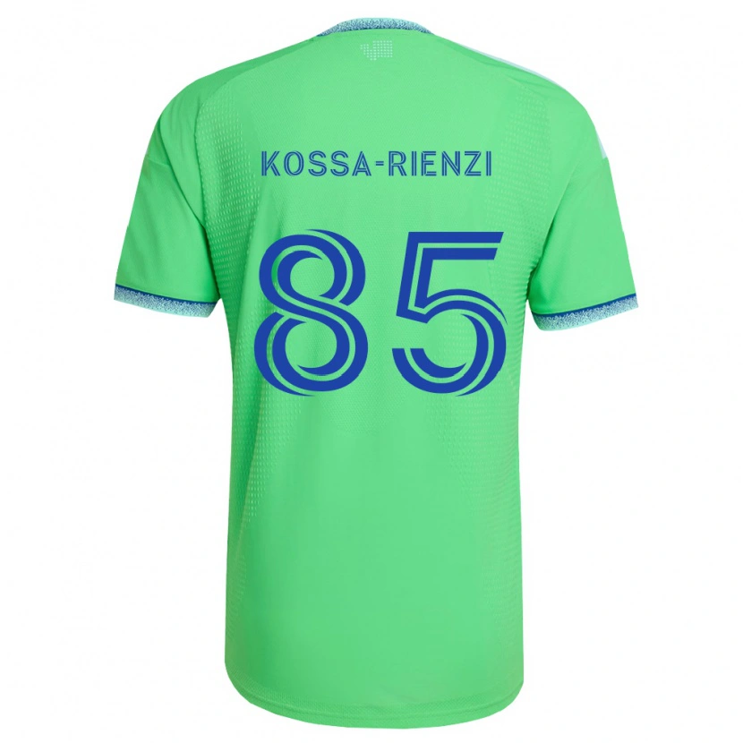 Danxen Niño Camiseta Kalani Kossa-Rienzi #85 Verde Azul Claro 1ª Equipación 2026/27 La Camisa México