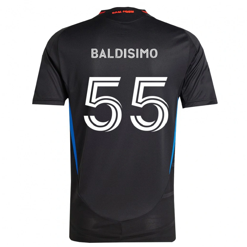 Danxen Niño Camiseta Michael Baldisimo #55 Azul Blanco Negro 1ª Equipación 2026/27 La Camisa México