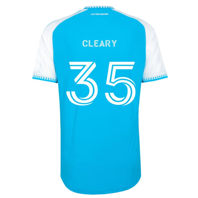Danxen Niño Camiseta Will Cleary #35 Azul Cielo Blanco Negro 1ª Equipación 2026/27 La Camisa México