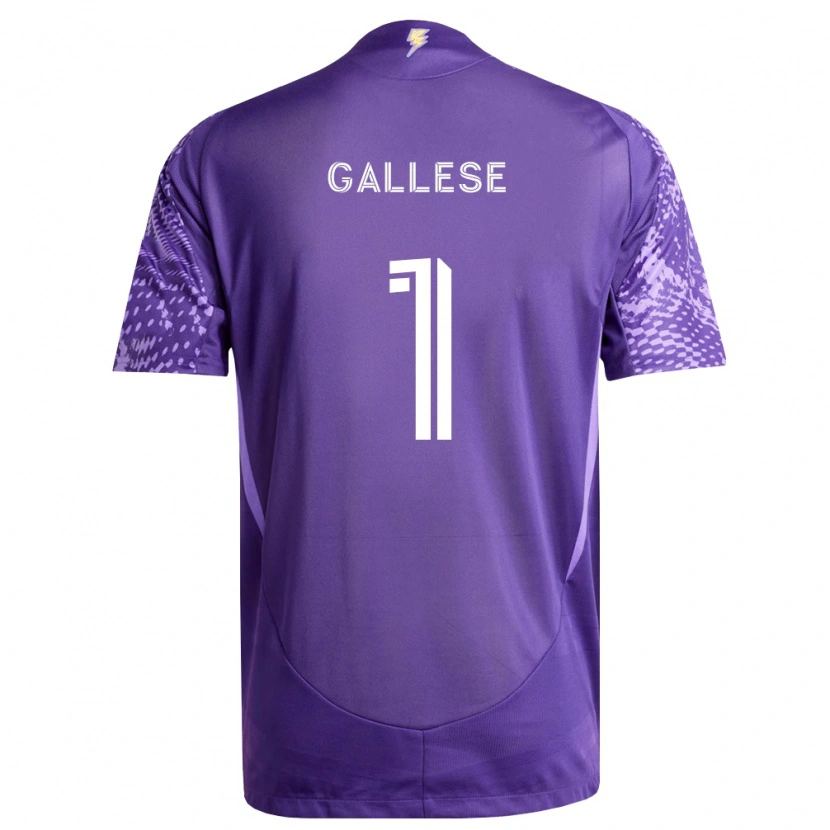 Danxen Niño Camiseta Pedro Gallese #1 Morado Blanco 1ª Equipación 2026/27 La Camisa México