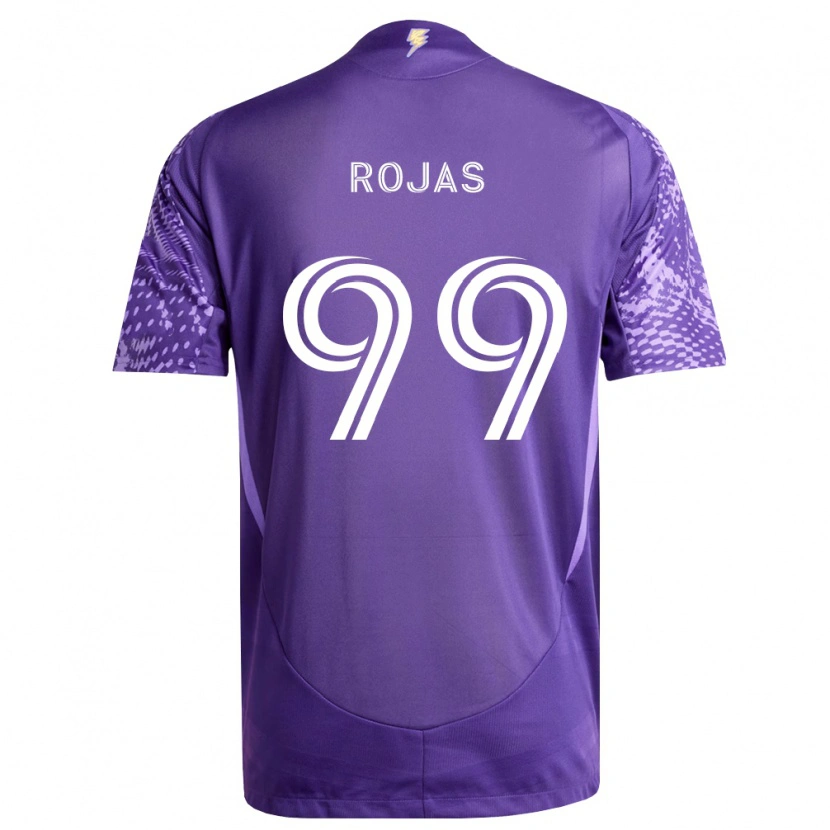 Danxen Niño Camiseta Juan Rojas #99 Morado Blanco 1ª Equipación 2026/27 La Camisa México