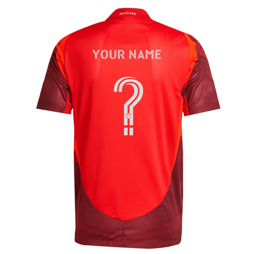 Danxen Niño Camiseta Su Nombre #0 Rojo Borgoña 1ª Equipación 2026/27 La Camisa México