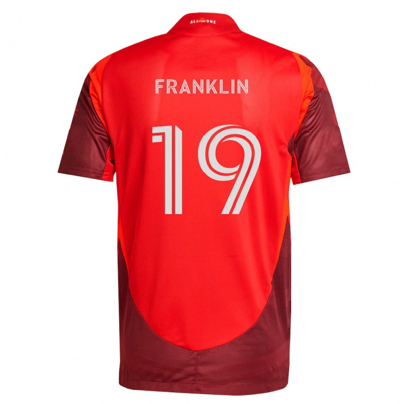 Danxen Niño Camiseta Kobe Franklin #19 Rojo Borgoña 1ª Equipación 2026/27 La Camisa México
