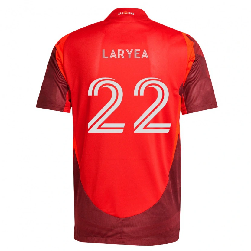 Danxen Niño Camiseta Richie Laryea #22 Rojo Borgoña 1ª Equipación 2026/27 La Camisa México