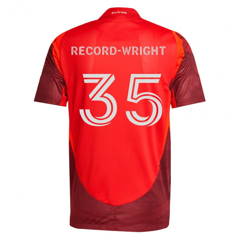 Danxen Niño Camiseta Kemari Record-Wright #35 Rojo Borgoña 1ª Equipación 2026/27 La Camisa México