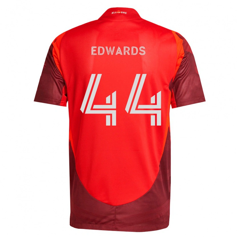 Danxen Niño Camiseta Raheem Edwards #44 Rojo Borgoña 1ª Equipación 2026/27 La Camisa México
