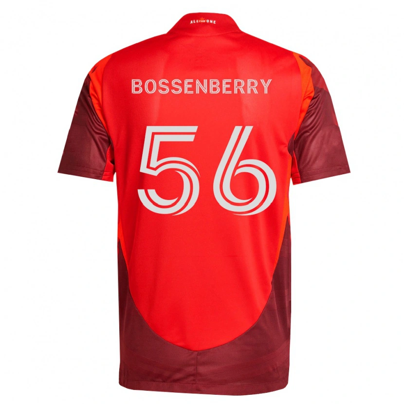 Danxen Niño Camiseta Antone Bossenberry #56 Rojo Borgoña 1ª Equipación 2026/27 La Camisa México