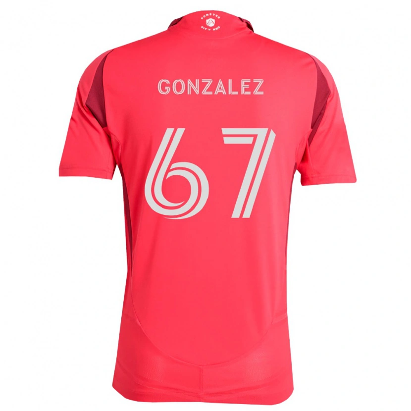 Danxen Niño Camiseta Cruz Gonzalez #67 Magenta Blanco 1ª Equipación 2026/27 La Camisa México