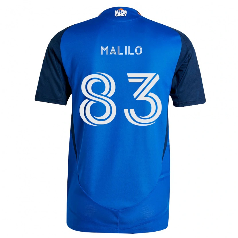 Danxen Niño Camiseta Chance Malilo #83 Azul Real Naranja 1ª Equipación 2026/27 La Camisa México
