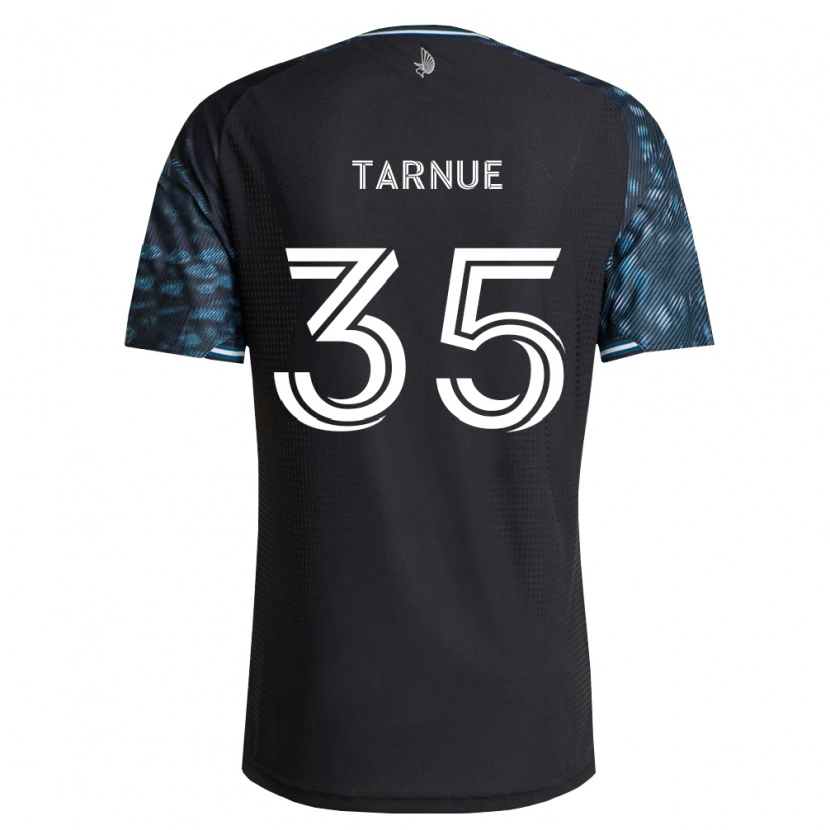 Danxen Niño Camiseta Philip Tarnue #35 Negro Blanco 1ª Equipación 2026/27 La Camisa México