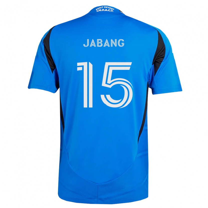 Danxen Niño Camiseta Ousman Jabang #15 Azul Blanco Negro 1ª Equipación 2026/27 La Camisa México