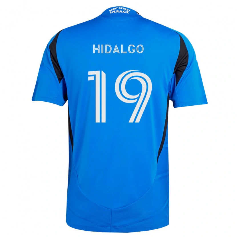 Danxen Niño Camiseta Bode Hidalgo #19 Azul Blanco Negro 1ª Equipación 2026/27 La Camisa México