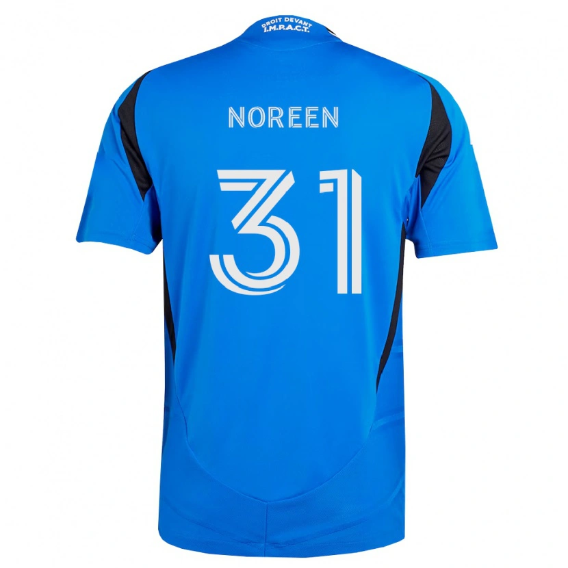 Danxen Niño Camiseta Tijhof Noreen #31 Azul Blanco Negro 1ª Equipación 2026/27 La Camisa México