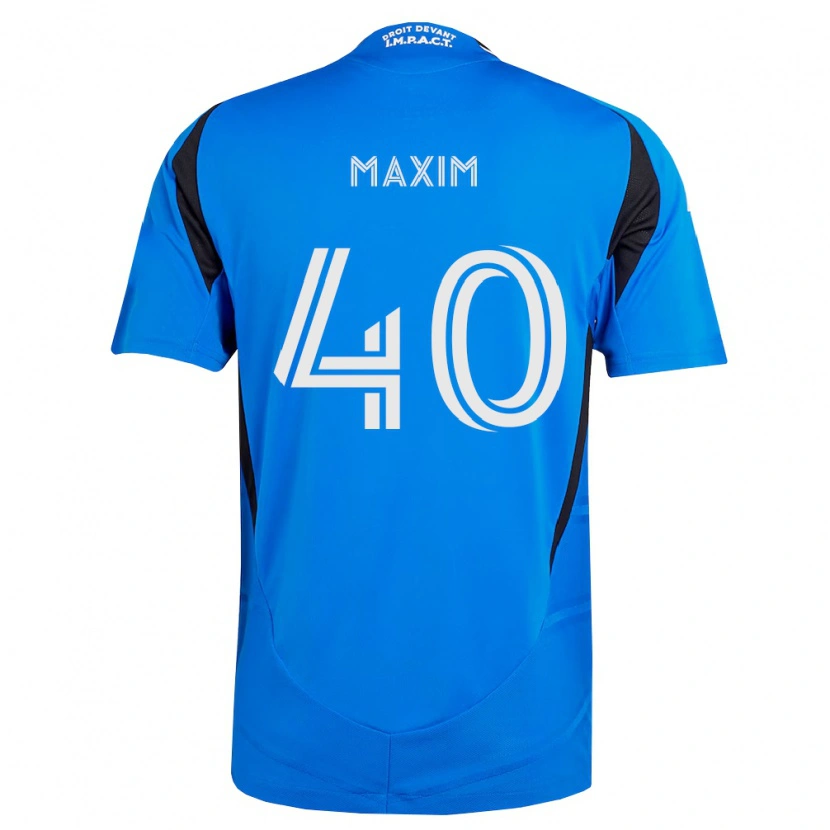 Danxen Niño Camiseta Ellyson Maxim #40 Azul Blanco Negro 1ª Equipación 2026/27 La Camisa México