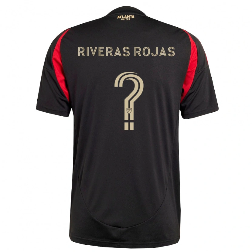 Danxen Niño Camiseta Gonzalo Riveras Rojas #0 Negro Rojo 1ª Equipación 2026/27 La Camisa México