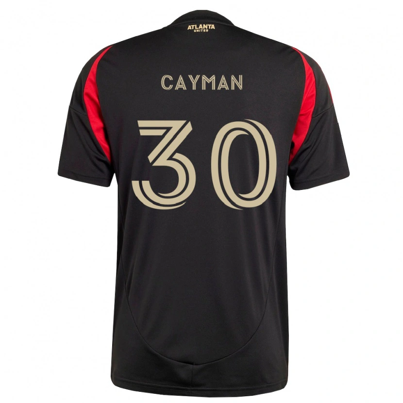 Danxen Niño Camiseta Cayman Togashi #30 Negro Rojo 1ª Equipación 2026/27 La Camisa México
