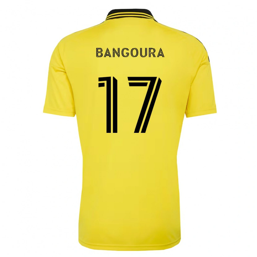 Danxen Niño Camiseta Sekou Bangoura #17 Amarillo Negro 1ª Equipación 2026/27 La Camisa México