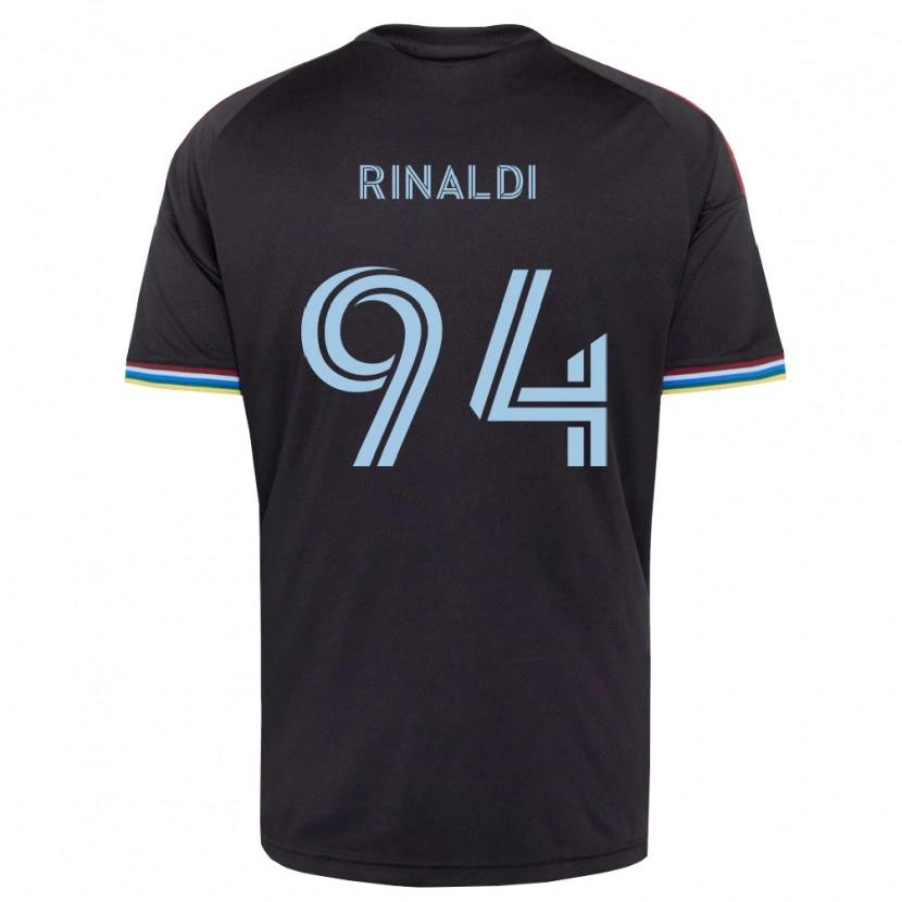 Danxen Niño Camiseta Vincent Rinaldi #94 Azul Cielo Negro 1ª Equipación 2026/27 La Camisa México