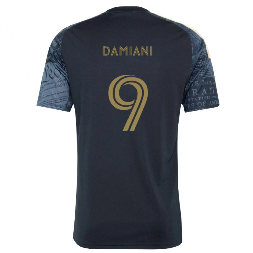 Danxen Niño Camiseta Bruno Damiani #9 Azul Marino Marrón 1ª Equipación 2026/27 La Camisa México