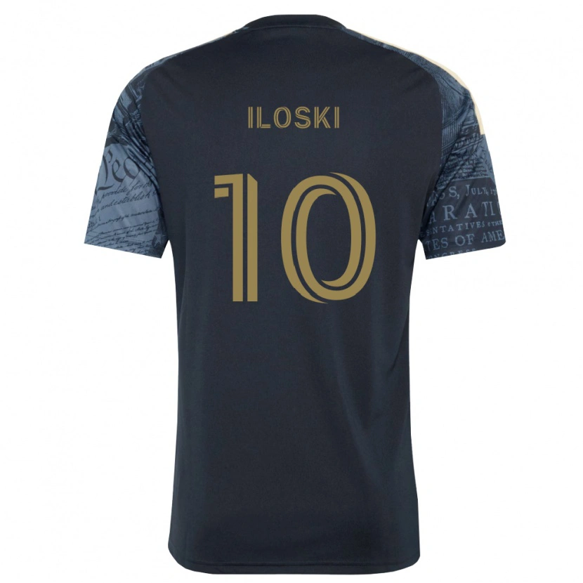 Danxen Niño Camiseta Milan Iloski #10 Azul Marino Marrón 1ª Equipación 2026/27 La Camisa México