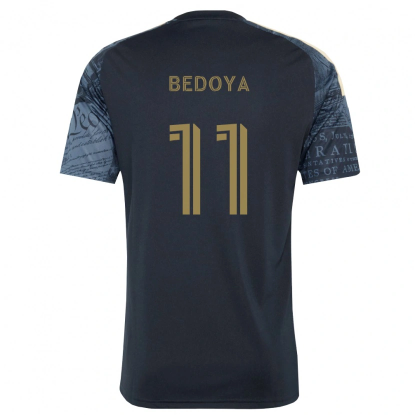 Danxen Niño Camiseta Alejandro Bedoya #11 Azul Marino Marrón 1ª Equipación 2026/27 La Camisa México