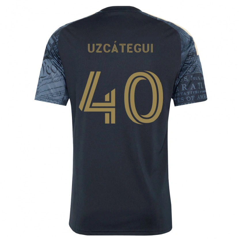 Danxen Niño Camiseta Rafael Uzcátegui #40 Azul Marino Marrón 1ª Equipación 2026/27 La Camisa México