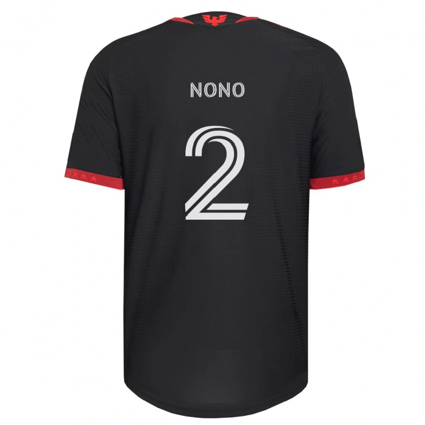 Danxen Niño Camiseta Kimito Nono #2 Negro Blanco Rojo 1ª Equipación 2026/27 La Camisa México