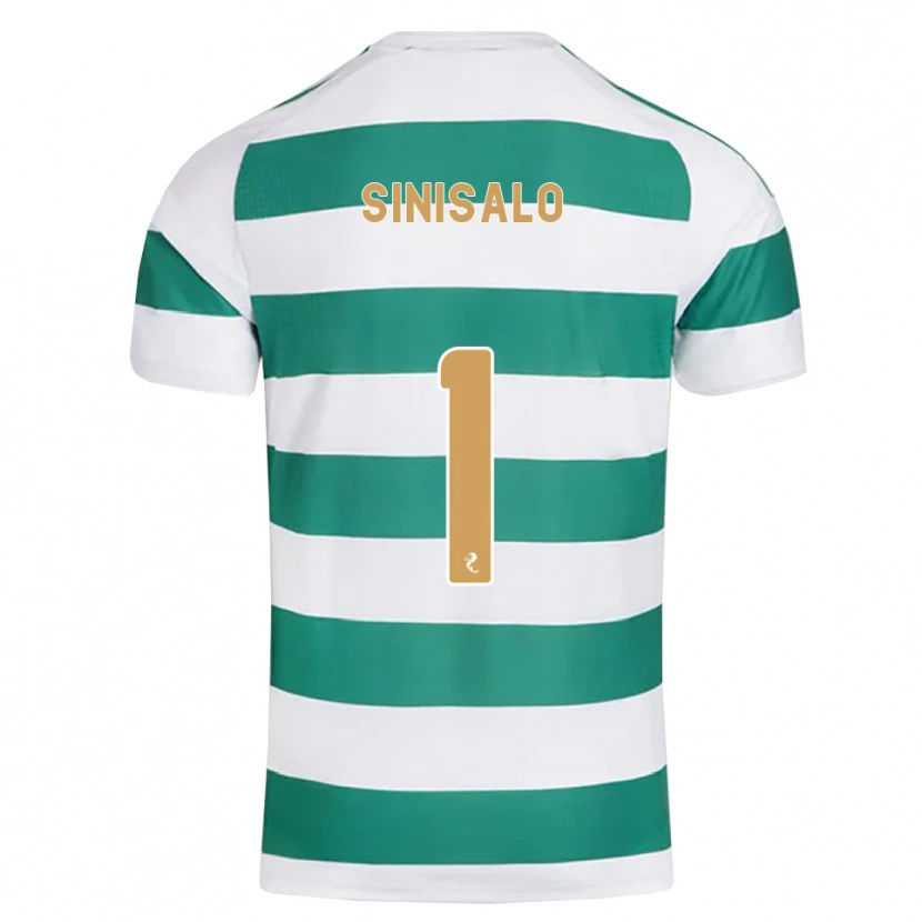 Danxen Niño Camiseta Viljami Sinisalo #1 Cian Oscuro Blanco 1ª Equipación 2026/27 La Camisa México