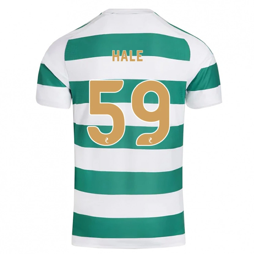 Danxen Niño Camiseta Finlay Hale #59 Cian Oscuro Blanco 1ª Equipación 2026/27 La Camisa México