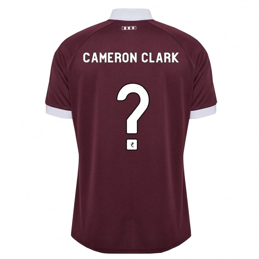 Danxen Niño Camiseta Cameron Clark #0 Blanco Borgoña 1ª Equipación 2026/27 La Camisa México