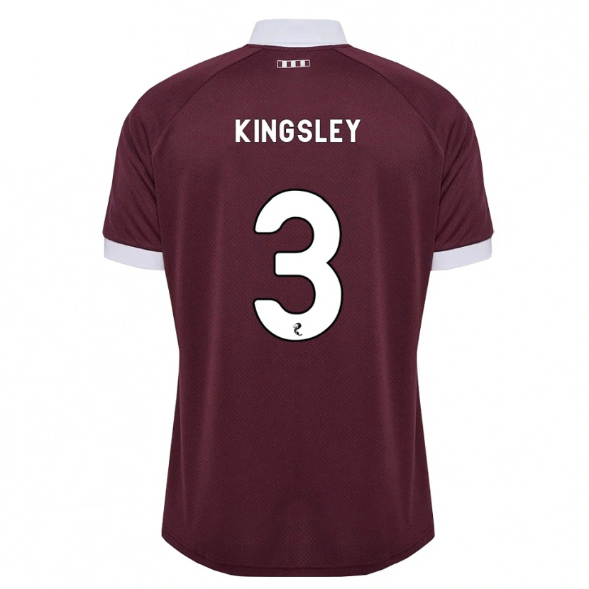 Danxen Niño Camiseta Stephen Kingsley #3 Blanco Borgoña 1ª Equipación 2026/27 La Camisa México