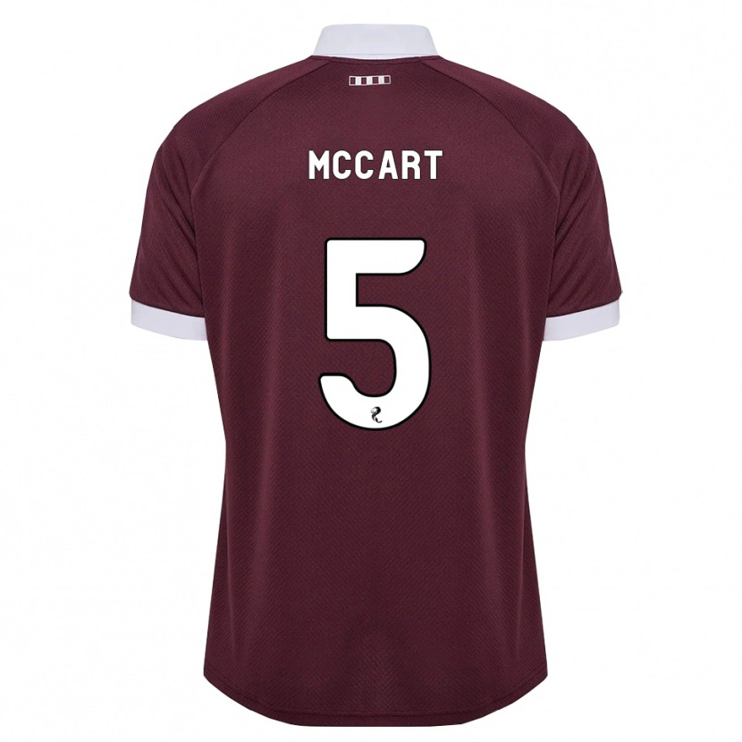 Danxen Niño Camiseta Jamie Mccart #5 Blanco Borgoña 1ª Equipación 2026/27 La Camisa México