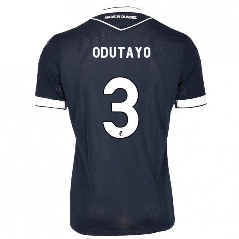 Danxen Niño Camiseta Idris Odutayo #3 Azul Medianoche Blanco 1ª Equipación 2026/27 La Camisa México