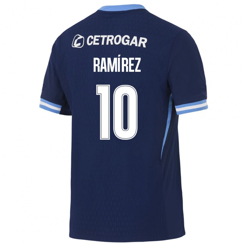 Danxen Niño Camiseta Sindy Ramírez #10 Azul Real Azul Claro Blanco 2ª Equipación 2026/27 La Camisa México