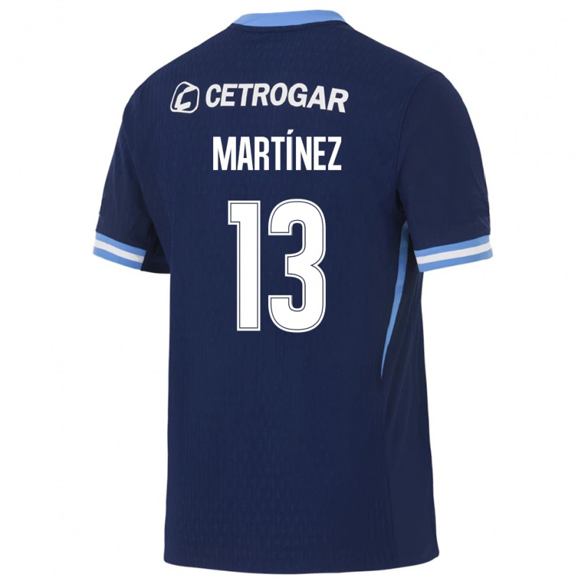 Danxen Niño Camiseta Mateo Martínez #13 Azul Real Azul Claro Blanco 2ª Equipación 2026/27 La Camisa México