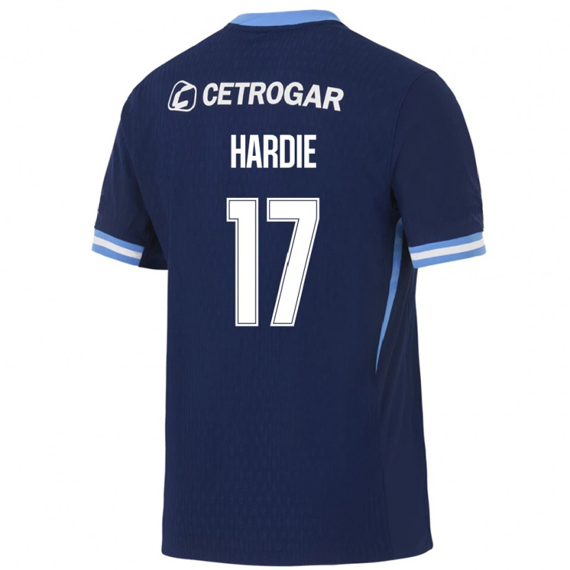 Danxen Niño Camiseta Tamara Hardie #17 Azul Real Azul Claro Blanco 2ª Equipación 2026/27 La Camisa México