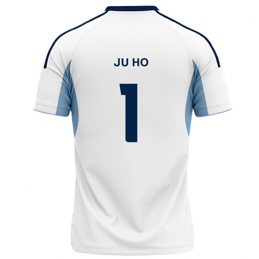 Danxen Niño Camiseta Ju-Ho Choi #1 Azul Real Blanco 2ª Equipación 2026/27 La Camisa México