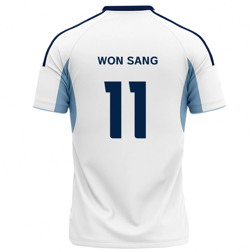 Danxen Niño Camiseta Won-Sang Um #11 Azul Real Blanco 2ª Equipación 2026/27 La Camisa México