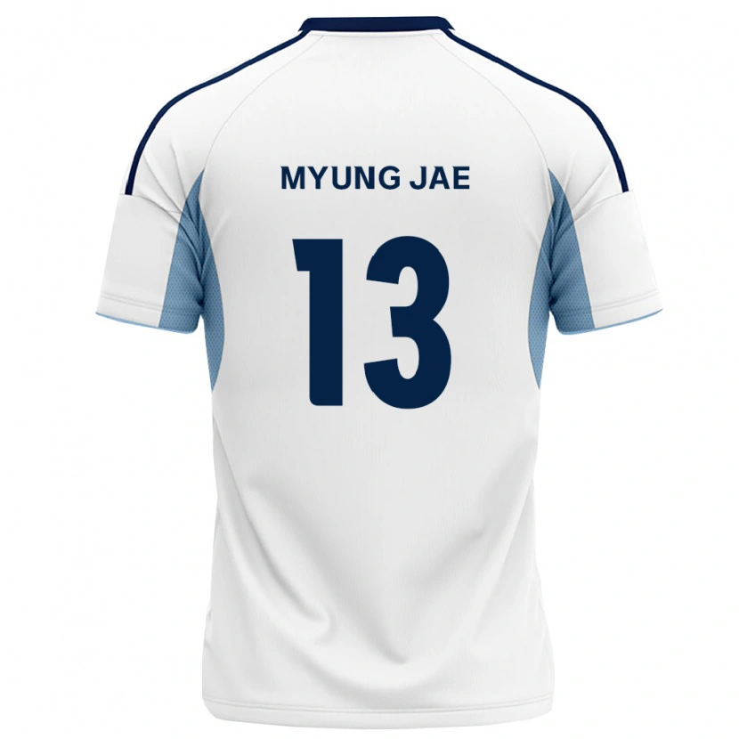 Danxen Niño Camiseta Myung-Jae Lee #13 Azul Real Blanco 2ª Equipación 2026/27 La Camisa México
