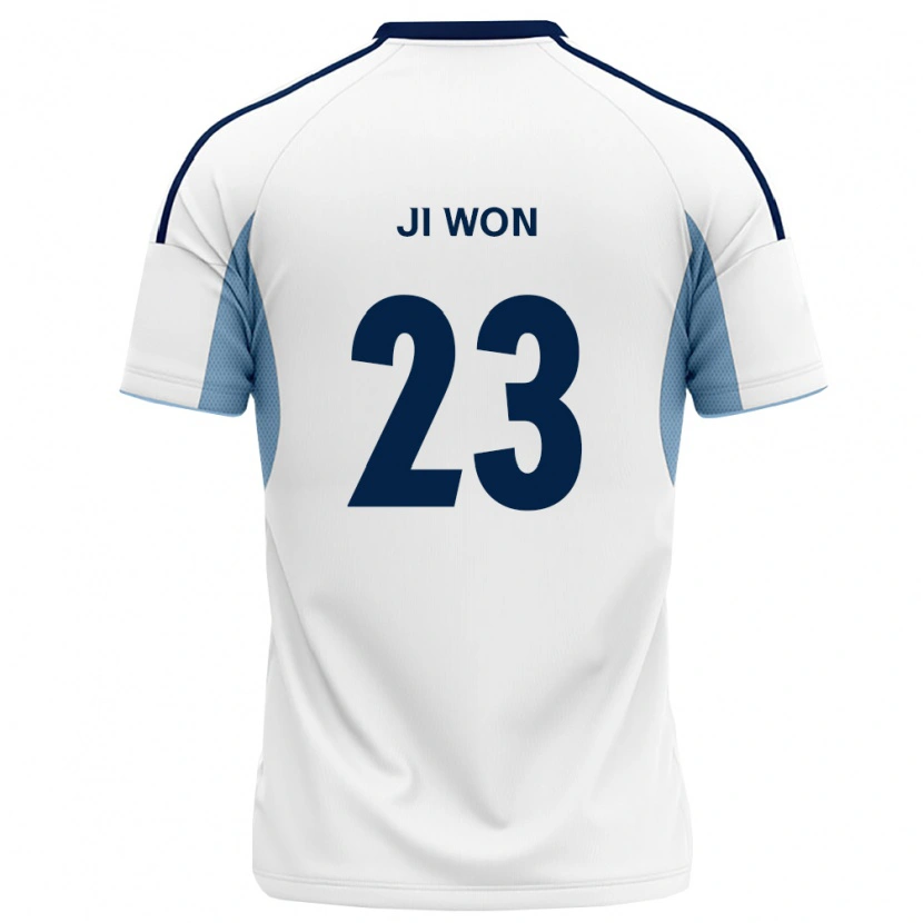 Danxen Niño Camiseta Ji-Won Moon #23 Azul Real Blanco 2ª Equipación 2026/27 La Camisa México