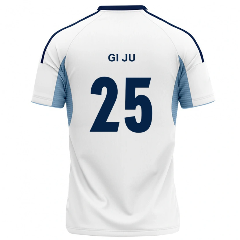 Danxen Niño Camiseta Gi-Ju Kwon #25 Azul Real Blanco 2ª Equipación 2026/27 La Camisa México