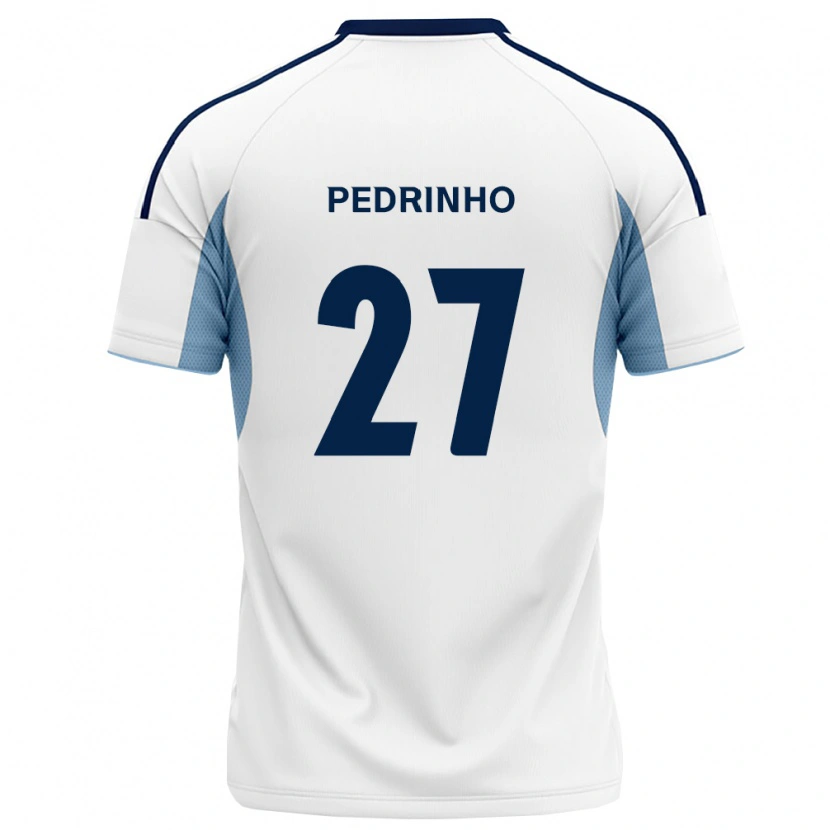 Danxen Niño Camiseta Pedrinho #27 Azul Real Blanco 2ª Equipación 2026/27 La Camisa México