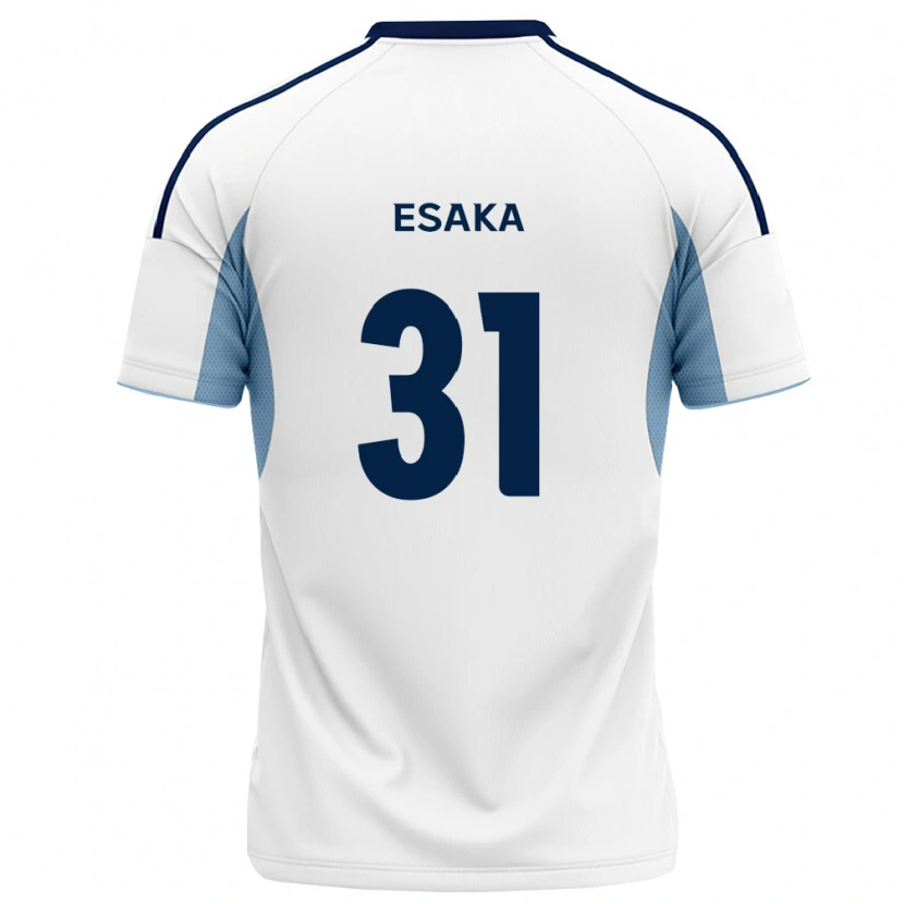 Danxen Niño Camiseta Ataru Esaka #31 Azul Real Blanco 2ª Equipación 2026/27 La Camisa México
