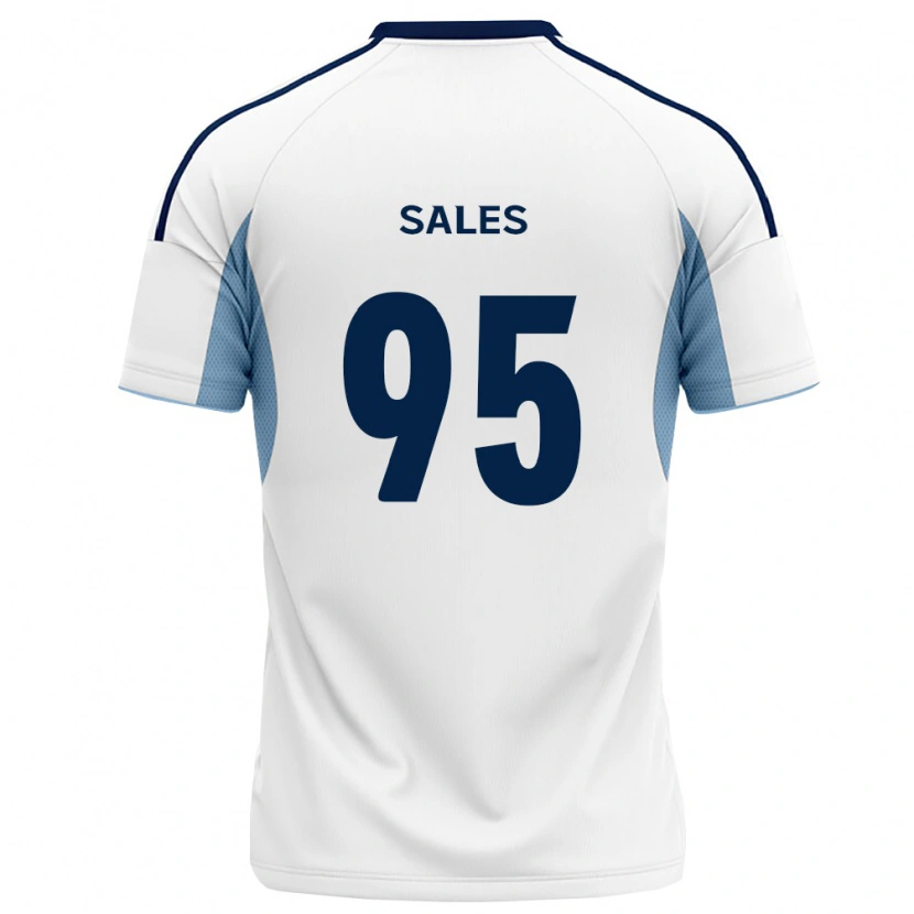 Danxen Niño Camiseta Matheus Sales #95 Azul Real Blanco 2ª Equipación 2026/27 La Camisa México